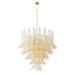 Murano Amber Lily Chandelier-DWHOME