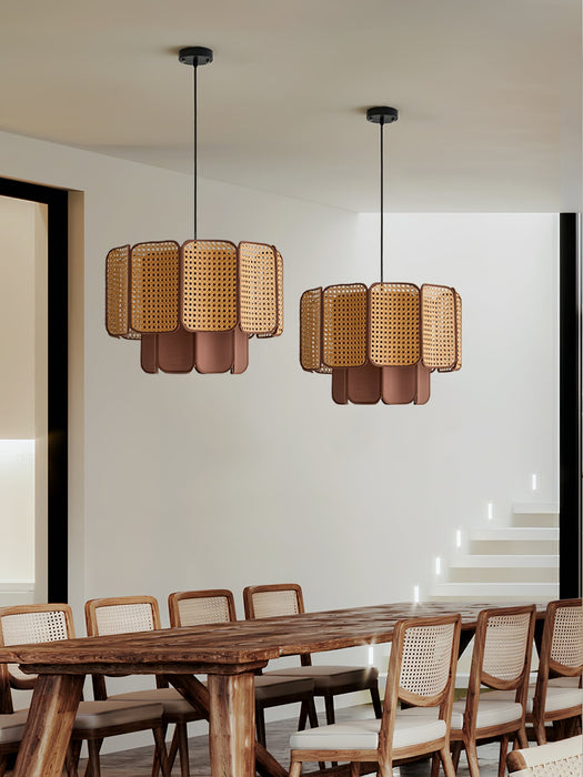 Soltera Woven Pendant Lamp-DWHOME