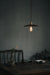 Caffeine fluted walnut wooden shade pendant light - DWHOME