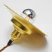 Cedric gold industrial pendant light - DWHOME