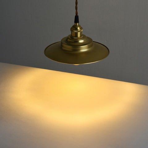 Cedric gold industrial pendant light - DWHOME