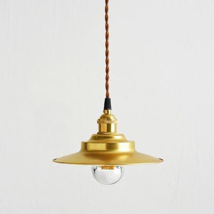 Cedric gold industrial pendant light-DWHOME