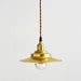 Cedric gold industrial pendant light - DWHOME