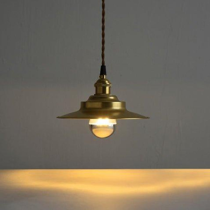 Cedric gold industrial pendant light-DWHOME