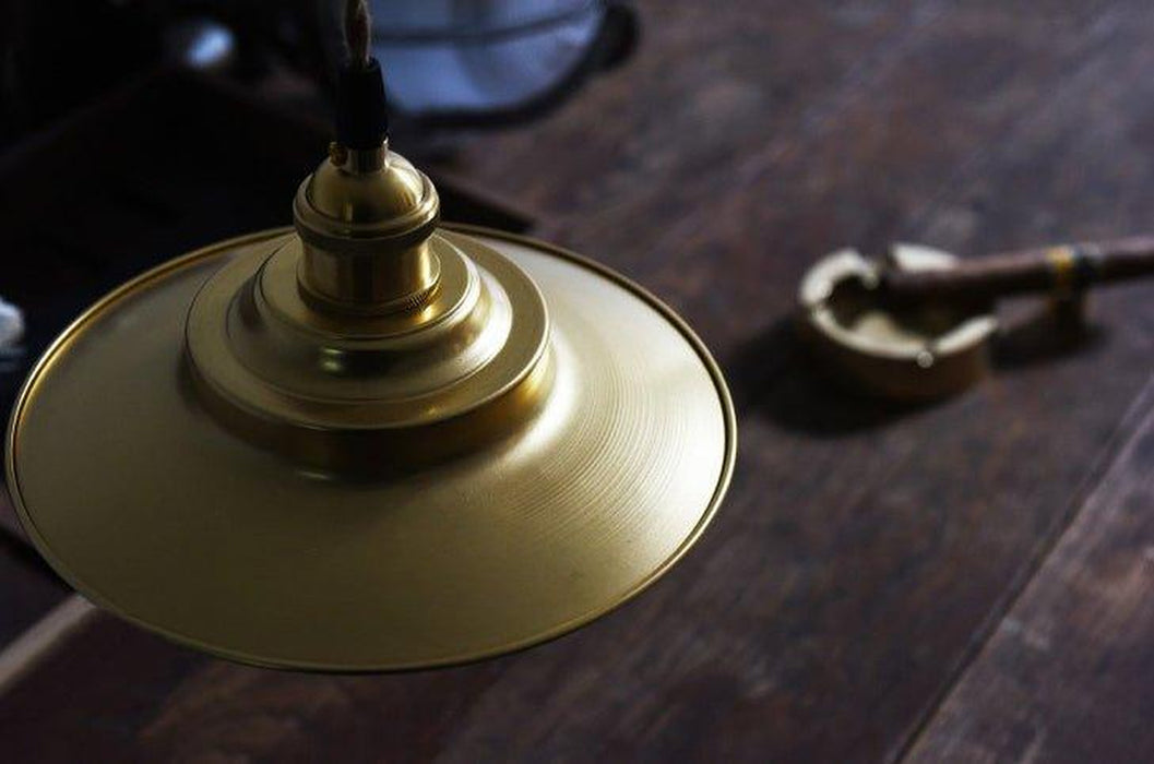 Cedric gold industrial pendant light-DWHOME