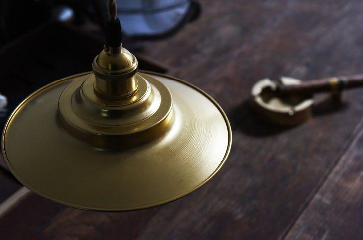Cedric gold industrial pendant light - DWHOME