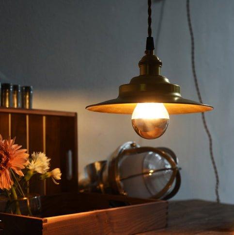 Cedric gold industrial pendant light - DWHOME