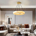 Natural Marble Modern Chandelier - DWHOME