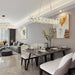 Mira 40" Crystal Dining Room Chandelier-DWHOME