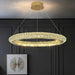 Bacci Crystal Modern Ceiling Light Fixture - DWHOME