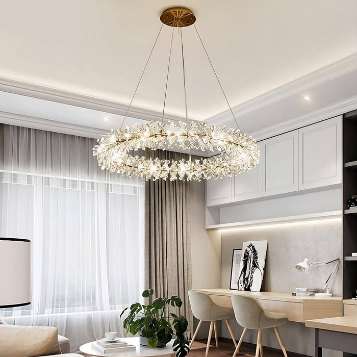 Mira Crystal Modern Chandelier - DWHOME