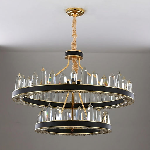 Villa 2-Tier Contemporary Chandelier-DWHOME