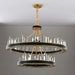 Villa 2-Tier Contemporary Chandelier-DWHOME