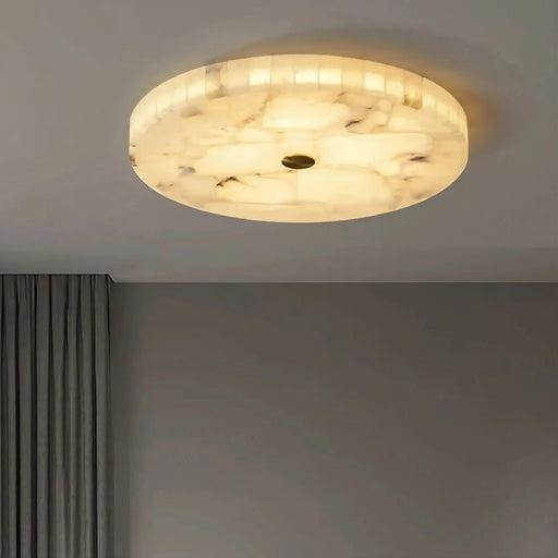 Moonshade Natural Marble Ceiling Light-DWHOME