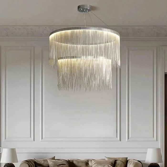 Cadena 2-Tier Modern Chandelier - DWHOME