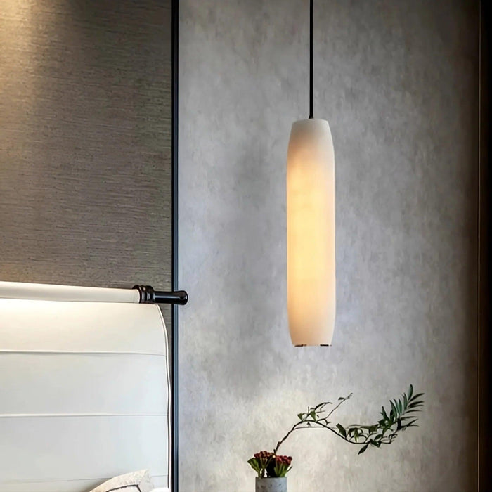 Moonshade Natural Marble Pendant Light-DWHOME