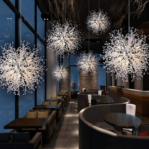 Astra 35" Spark Ball Pendant Lighting Fixture-DWHOME