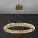 Bacci Crystal Modern Ceiling Light Fixture - DWHOME