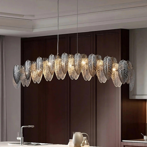 Giatti Glass Dining Room Chandelier-DWHOME
