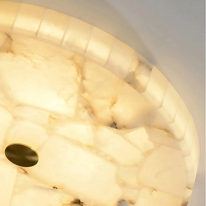 Moonshade Natural Marble Ceiling Light - DWHOME