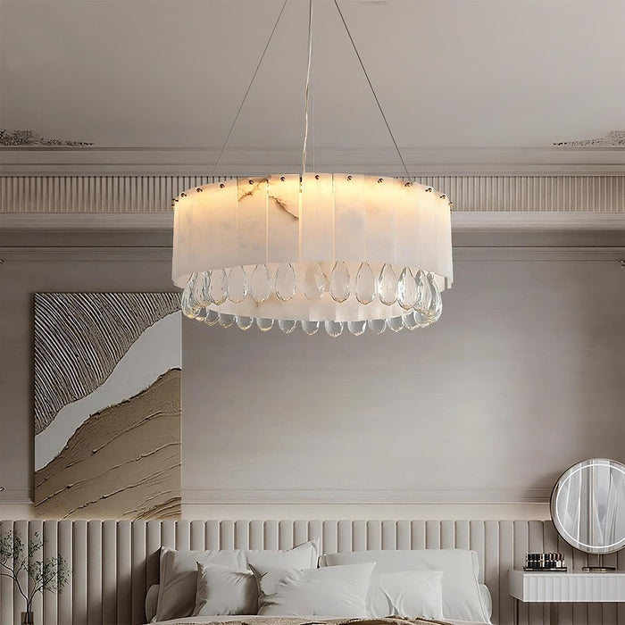 Marble & Crystal Modern Chandelier - DWHOME