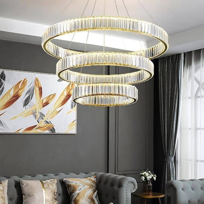 Roma 3-Tier Modern Chandelier - DWHOME