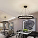 Villa Crystal Wheel Chandelier-DWHOME