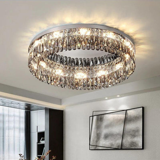 Giano Crystal Ceiling Light-DWHOME