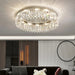 Gio Flush Mount Crystal Ceiling Light-DWHOME