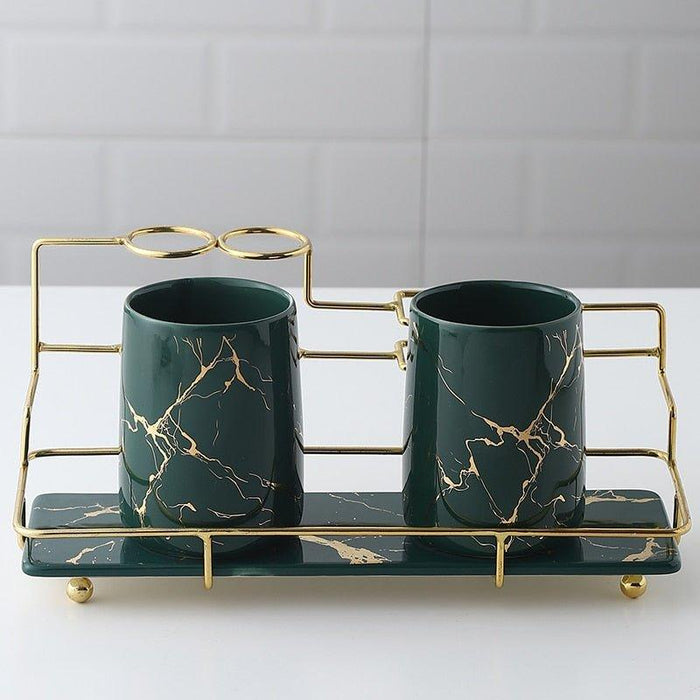 Ceramic Bathroom Accessories Set - DWHOME