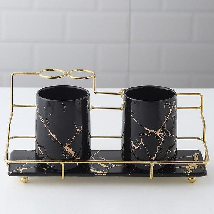 Ceramic Bathroom Accessories Set - DWHOME
