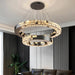 Bacci 2-Tier Crystal Ceiling Chandelier-DWHOME