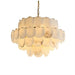 Moonshade Natural Marble Modern Chandelier-DWHOME