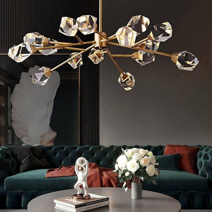 Diamante 15-Pendant Modern Chandelier - DWHOME