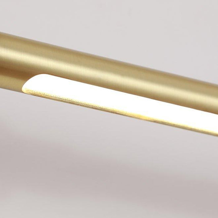 Chester Minimalist Line LED Brass Wall Light-DWHOME