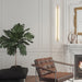 Chester Minimalist Line LED Brass Wall Light-DWHOME