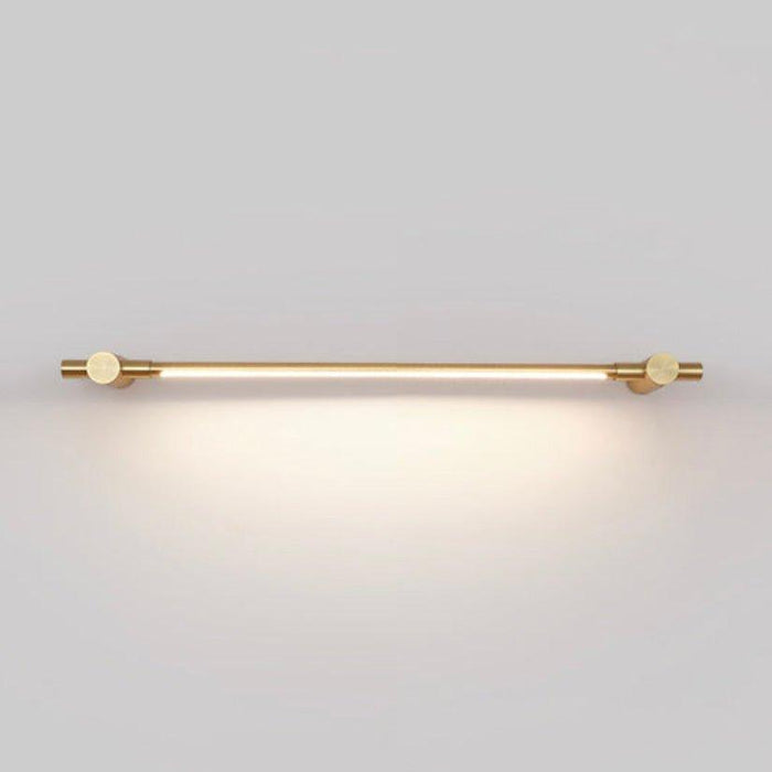 Chester Minimalist Line LED Brass Wall Light-DWHOME