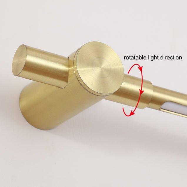Chester Minimalist Line LED Brass Wall Light-DWHOME