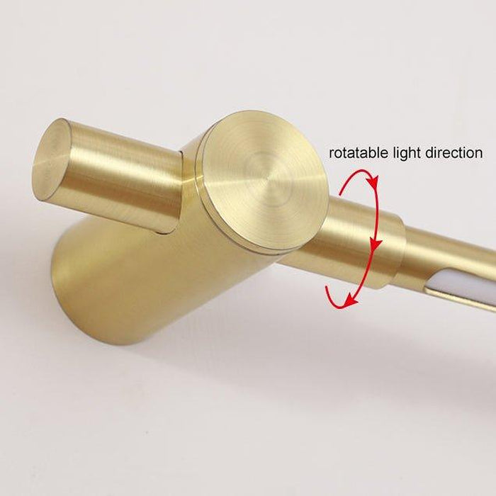 Chester Minimalist Line LED Brass Wall Light-DWHOME