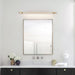 Chester Minimalist Line LED Brass Wall Light-DWHOME