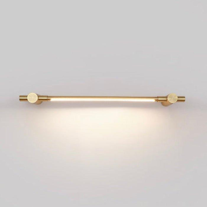 Chester Minimalist Line LED Brass Wall Light-DWHOME