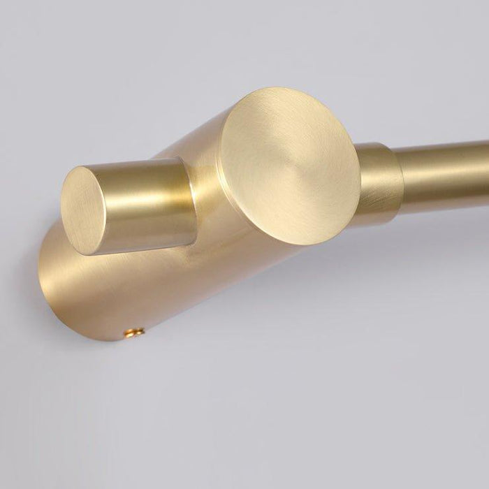 Chester Minimalist Line LED Brass Wall Light-DWHOME