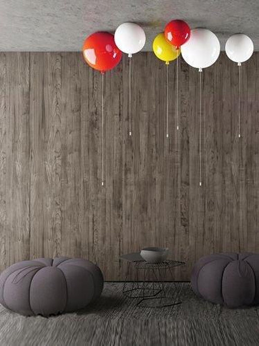 Children Room Balloon Ceiling Light With Pull Switch-DWHOME