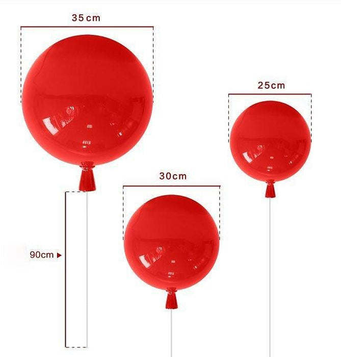 Children Room Balloon Ceiling Light With Pull Switch-DWHOME
