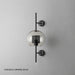 Chiswick Glass Shade Brass Fitting Wall Light-DWHOME