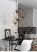 Chiswick Hoop Minimalist Brass Fitting Pendant Light - DWHOME