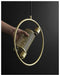 Chiswick Hoop Minimalist Brass Fitting Pendant Light - DWHOME