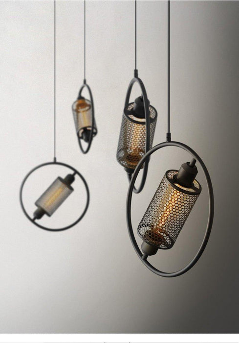 Chiswick Hoop Minimalist Brass Fitting Pendant Light - DWHOME