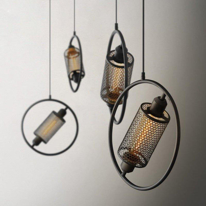 Chiswick Hoop Minimalist Brass Fitting Pendant Light - DWHOME