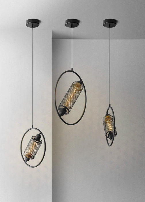 Chiswick Hoop Minimalist Brass Fitting Pendant Light - DWHOME
